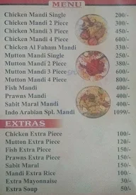 INDO ARABIAN MANDI HOUSE & BAKERY menu 8