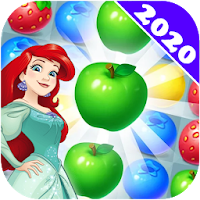 New Fruit Match 3  Princess Fruit Garden Match