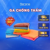 Ga Trải Giường Chống Thấm Poly Serena Cao Cấp Bộ Ra Ga Drap Giường Chống Thấm Nước 1M2 1M4 1M6 1M8 2M 2M2