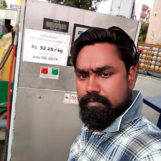 Kamal Bhadana at Adani Cng, Sector 30,  photos