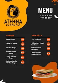 Athena Kafeneio menu 1