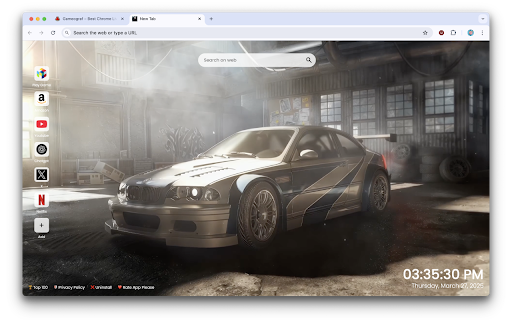 BMW M3 GTR Legend Live Wallpaper