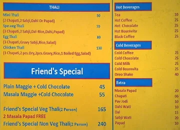 Cafe 4 Friends menu 