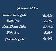 Shreyas Kitchen menu 1