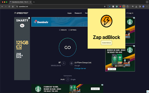 Zap AdBlock - for all ads and YouTube