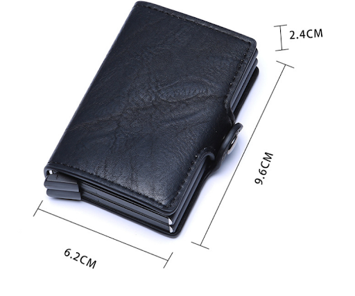 Title 1, Aluminum Alloy Anti-theft Swipe Bank Card Holde...
