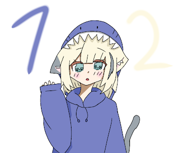 72ちゃんのアイコンを描きました！