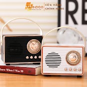 Loa Bluetooth Windoo Wd56 Phong Cách Cổ Điển Retro, Loa Nghe Nhạc Hay, Loa Bluetooth Mini