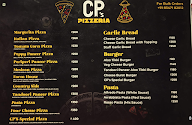 CP's Pizzeria menu 1