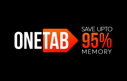 OneTab: Better Tab Management & Productivity small promo image