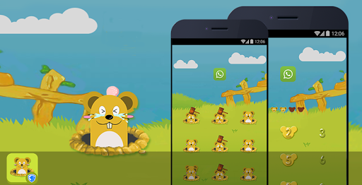 AppLock Theme - Cute Mouse