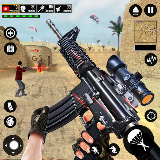 Screenshot Modern Gun Shooting Fps Games