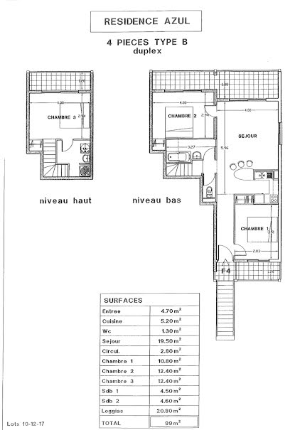 Vente duplex 4 pièces 78.2 m² à Saint-Martin (97150), 429 000 €