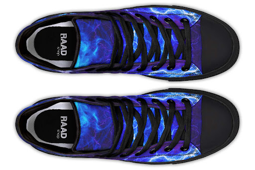 Title 9, Fashion Printed Couple High Top Canvas Shoes, S...