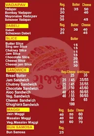 Gujju The Live Nasta Hub menu 1