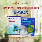 20 Tờ Giấy In Ảnh Epson Bông Cúc A4 Một Và Hai Mặt Định Lượng 230Gsm – 100 Tờ Giấy In Màu Epson A4 Định Lượng 130Gsm