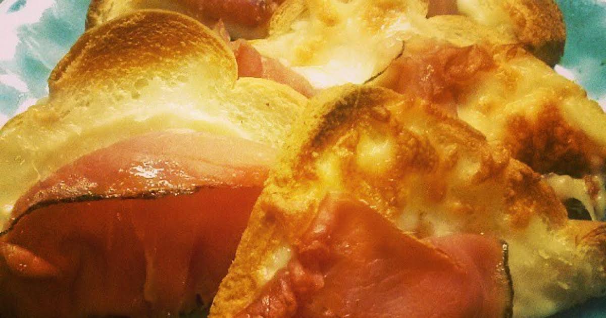 Toasty Mozzarella & Proscuitto | Just A Pinch Recipes