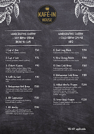 Kafe-in House menu 2