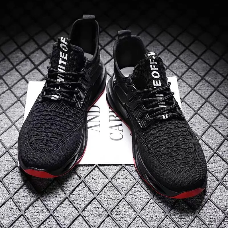Title 4, Zapatillas Deportivas de Hombre Tejidas Volador...