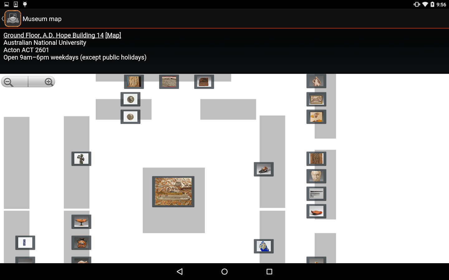   ANU Classics Museum: screenshot 