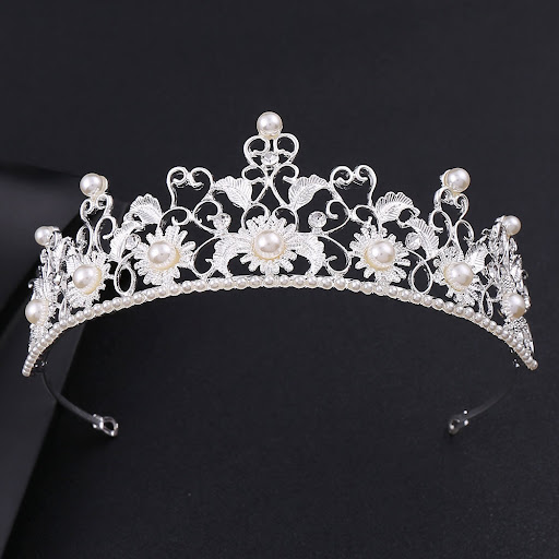 Title 4, Wedding tiara headband for brides. Dazzling spa...