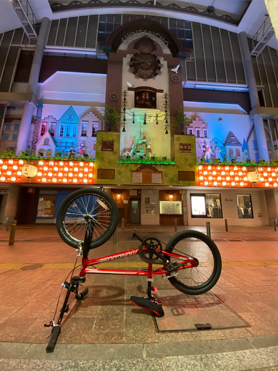 フィットのiPhoneカメラ・ゆっくり走ろう福岡・BMX・ハードな福岡観光🚵‍♀️・荒津大橋に関するカスタム事例の投稿画像6枚目