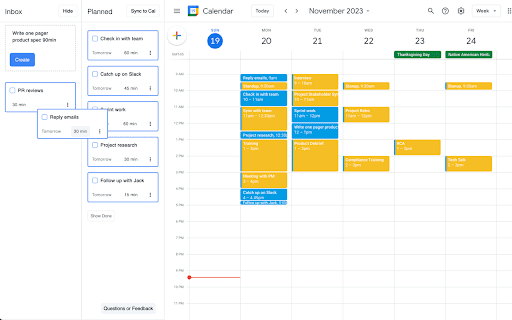 Time Blocking with TaskBlock