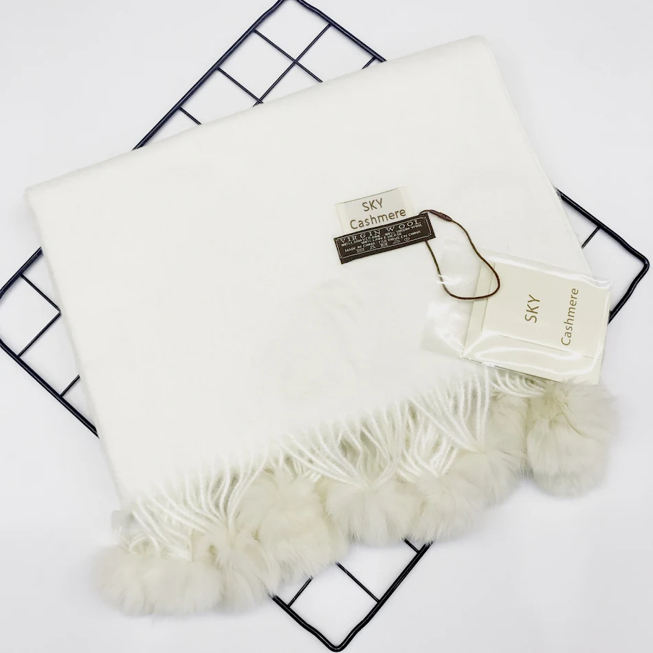 Women's Autumn And Winter Fashion Long Solid Color Scarf