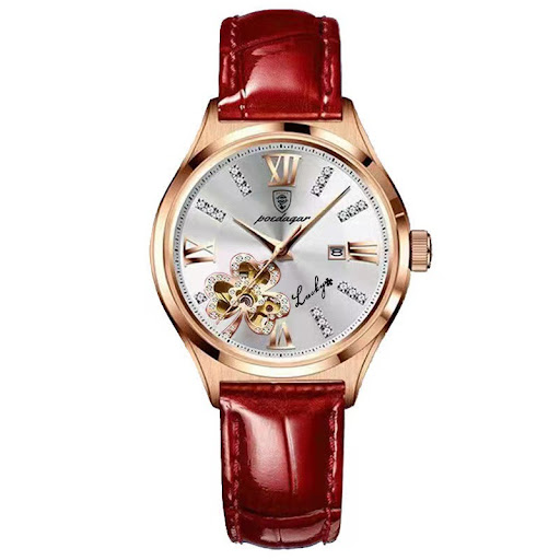 Title 2, Waterproof Ladies Watch with Calendar Korean Ve...