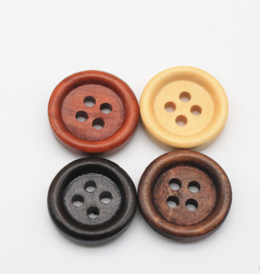 Title 5, Natural Wood Head Buckle Children Suit Buckle C...