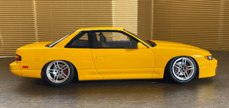 タツ八さんが投稿したプラモデル・S13シルビア・アオシマ・完成・鬼キャンに関するカスタム事例の投稿画像8枚目
