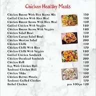 Fat To Fit Gym Meal Cafe menu 3