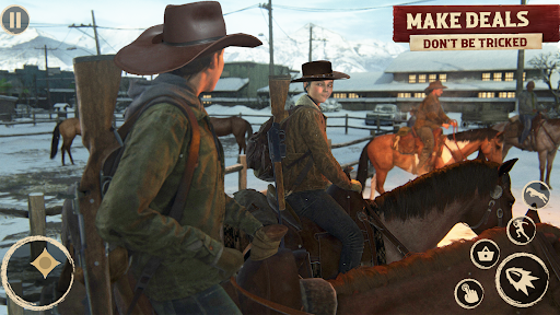 Screenshot Wild West Cowboy Horse Games