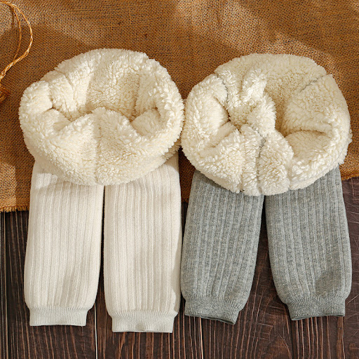 Title 6, Autumn and Winter Fleece-lined Thickened Baby G...