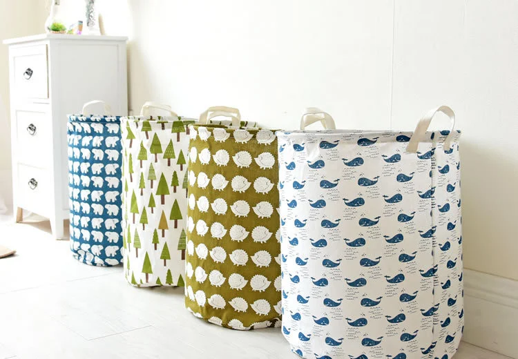 Title 2, Cesto de roupa suja doméstico – Grande capacida...