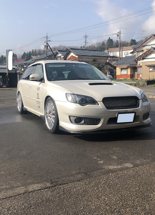 レガシィツーリングワゴンのいつも👍ありがとうございます🙇🏻‍♂️・ピックアップ一度でも載ってみたい・清々しい朝ですね👼・レガシィBP5・DIYに関するカスタム事例の投稿画像2枚目