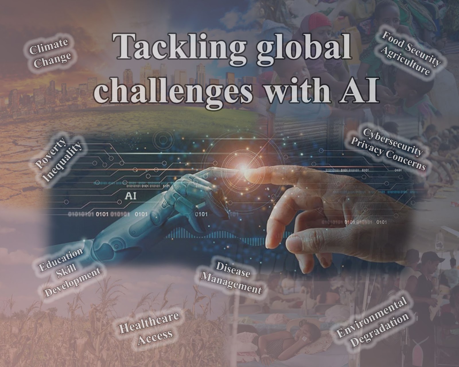 Global issues that AI could help us solve 