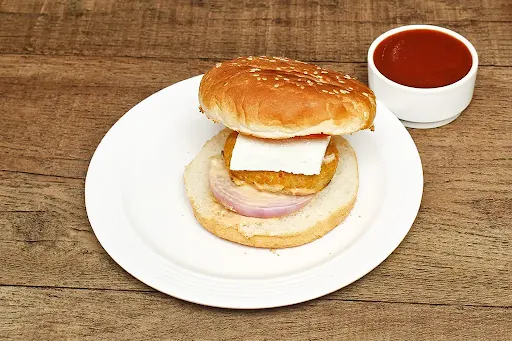 Veg Hot Paneer Burger