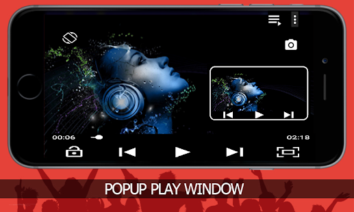 Videoplayer hd - alle Format Media Player 2018 Tangkapan layar