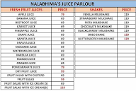 Fresh Juice Bar menu 1