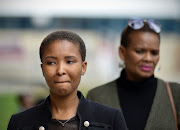 Bontle Mokoena, sister of slain Karabo Mokoena, after testifying against Sandile Mantsoe in the South Gauteng High Court on April 17, 2018 in Johannesburg.