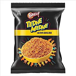 Bingo Tedhe Medhe Namkeens Aloo Bhujia - 200 gm