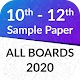 10th 12th Sample Paper 2020 All Boards Download on Windows