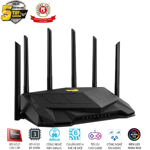 Router Wifi 6 Asus TUF AX5400