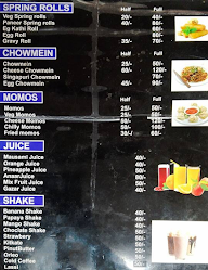 Aarav Fast Food And Juice Corner menu 2