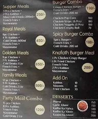 Nafath Restaurant menu 2