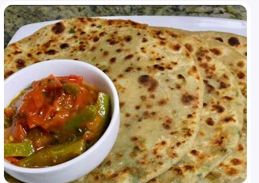 2 Aloo Pyaaz Paratha