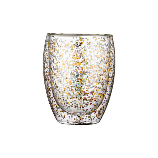 Title 3, Household Double Glass Bright Starry Sky Cup. E...