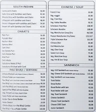 Food Track menu 1