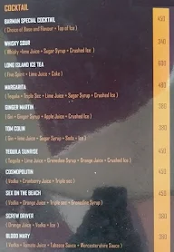 Golden Rock menu 4